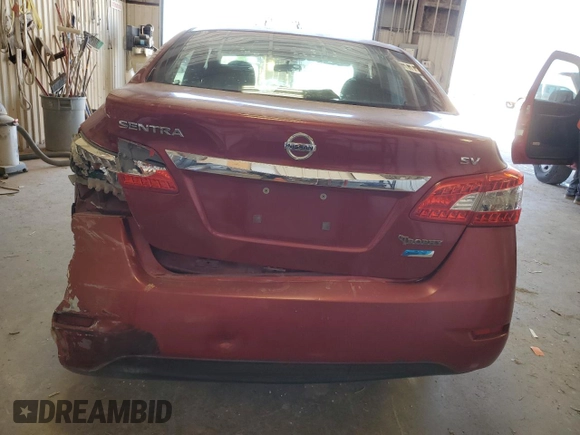 2014 Nissan Sentra S with VIN 3N1AB7AP1EY229225, listed as a Copart auction lot 51585595 with 193,577 mi miles and Salvage Title. Bid and sale history available at DreamBid. Image 6.