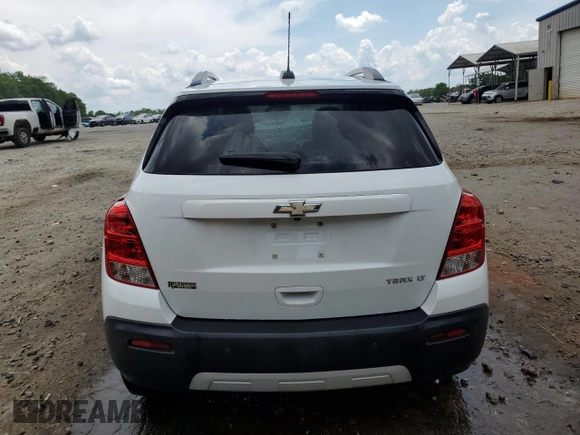2016 Chevrolet Trax LT z VIN KL7CJLSB7GB540080, wystawiony jako Copart lot #55116305 z przebiegiem 42 811 mil mil oraz Szkoda całkowita • Salvage title. Historia ofert i sprzedaży dostępna na DreamBid. Obrazek 6.