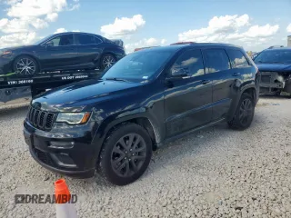 2018 Jeep Grand Cherokee High Altitude with VIN 1C4RJECG5JC442850, listed as a Copart auction lot 61235245 with 77,517 mi miles and Clean title. Bid and sale history available at DreamBid. Image 1.