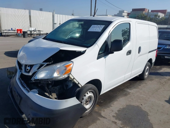 2015 Nissan NV200 SV with VIN 3N6CM0KN0FK730306, listed as a IAAI auction lot 41642872 with 128,344 mi miles. Bid and sale history available at carsss.com. Image 2.