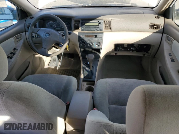 2006 Toyota Corolla CE with VIN 1NXBR32E56Z729780, listed as a Copart auction lot 49321585 with 203,057 mi miles and Salvage Title. Bid and sale history available at DreamBid. Image 8.