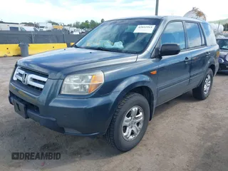 2006 Honda Pilot LX with VIN 2HKYF18146H556070, listed as a IAAI auction lot 42011915 with 145,112 mi miles and . Bid and sale history available at DreamBid. Image 2.