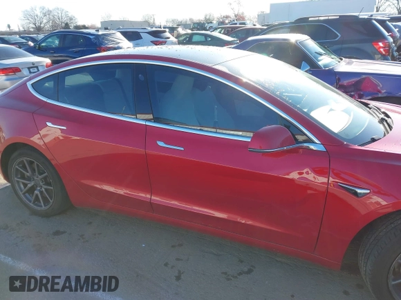 2020 Tesla Model 3 Long Range with VIN 5YJ3E1EB4LF668470, listed as a IAAI auction lot 41743651 with 151,957 mi miles. Bid and sale history available at carsss.com. Image 13.