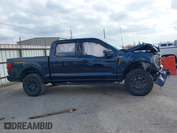 2023 Ford F-150 XL with VIN 1FTEW1E85PFC77839, listed as a IAAI auction lot 41500004 with 26,707 mi miles. Bid and sale history available at carsss.com. Image 13.