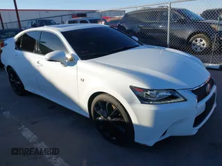2015 Lexus GS 350 with VIN JTHBE1BL6FA011674, listed as a IAAI auction lot 40991163 with 111,359 mi miles. Bid and sale history available at carsss.com. Image 1.
