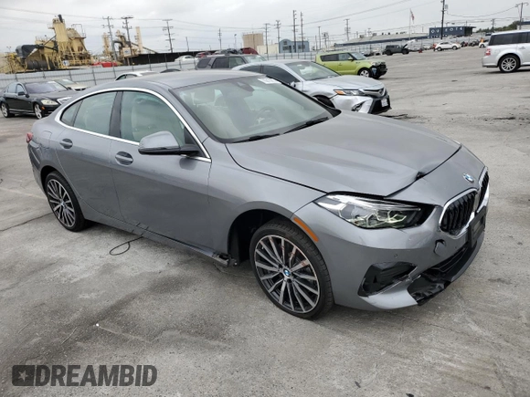 2023 BMW 2 Series 228i with VIN WBA53AK02P7L78867, listed as a Copart auction lot 70215863 with 6,092 mi miles. Bid and sale history available at carsss.com. Image 4.