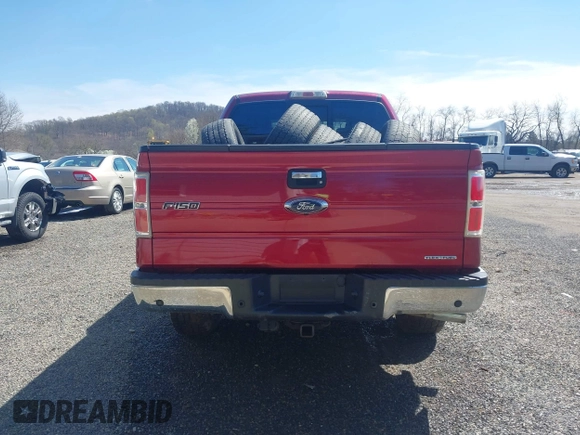 2014 Ford F-150 XL with VIN 1FTFW1EF8EFB27918, listed as a IAAI auction lot 41938587 with 129,508 mi miles. Bid and sale history available at carsss.com. Image 17.