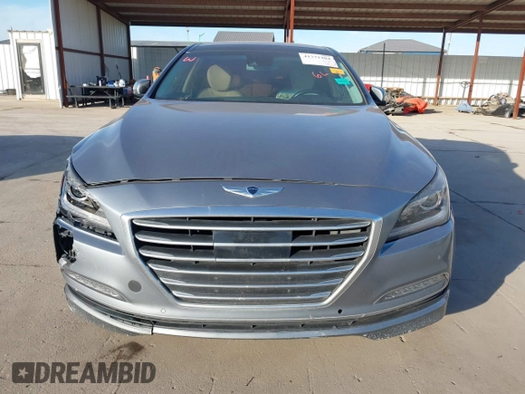 2015 Hyundai Genesis 5.0L with VIN KMHGN4JF1FU096051, listed as a IAAI auction lot 41771204 with 74,038 mi miles. Bid and sale history available at carsss.com. Image 12.