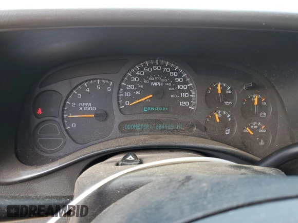 2004 Chevrolet Tahoe LT with VIN 1GNEC13Z24R318935, listed as a Copart auction lot 62464035 with 264,129 mi miles and Clean title. Bid and sale history available at DreamBid. Image 9.