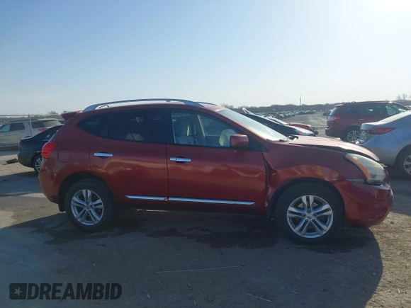 2013 Nissan Rogue S with VIN JN8AS5MT7DW001167, listed as a IAAI auction lot 41846678 with 186,299 mi miles. Bid and sale history available at carsss.com. Image 13.
