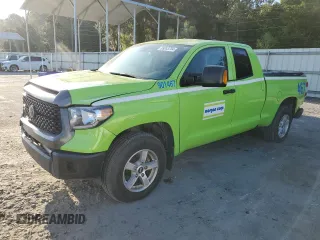 2021 Toyota Tundra SR with VIN 5TFUY5F14MX026587, listed as a Copart auction lot 69243704 with 155,870 mi miles and Salvage title. Bid and sale history available at DreamBid. Image 1.
