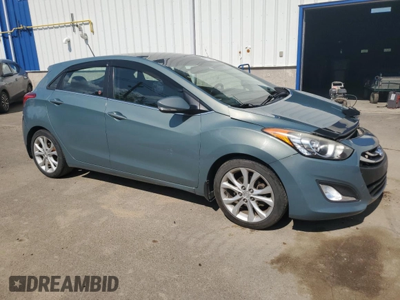 2013 Hyundai Elantra with VIN KMHD35LE5DU024589, listed as a Copart auction lot 60716865 with 154,361 mi miles and Clean title. Bid and sale history available at DreamBid. Image 4.