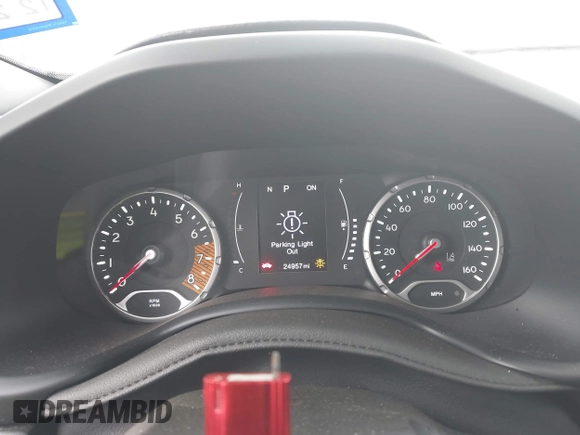 2023 Jeep Renegade Latitude with VIN ZACNJDB15PPP68073, listed as a IAAI auction lot 41482519 with 24,957 mi miles and . Bid and sale history available at DreamBid. Image 7.