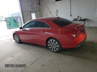 2018 Mercedes-Benz CLA with VIN WDDSJ4EB5JN588110, listed as a Copart auction lot 55221985 with 37,070 mi miles and Non Repairable. Bid and sale history available at carsss.com. Image 2.