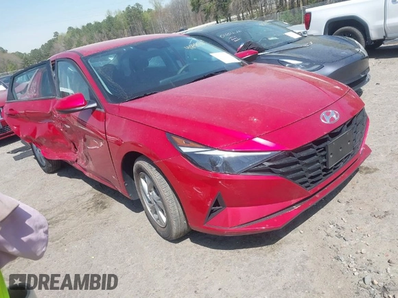 2023 Hyundai Elantra SE with VIN 5NPLL4AGXPH114494, listed as a IAAI auction lot 41898590 with 27,036 mi miles and . Bid and sale history available at DreamBid. Image 1.