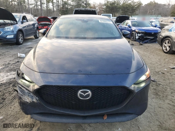 2019 Mazda Mazda3 Hatchback with VIN JM1BPALM6K1109102, listed as a Copart auction lot 87466574 with 71,994 mi miles and Salvage Title. Bid and sale history available at carsss.com. Image 5.