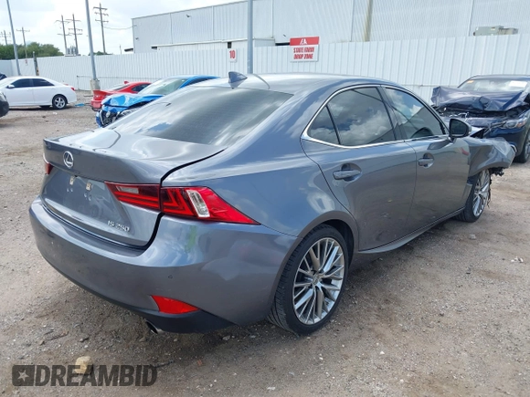 2015 Lexus IS 250 с VIN JTHBF1D2XF5047796, выставлен на аукционе IAAI как лот 42562953 с пробегом 52 441 миль миль и . История ставок и продаж доступна на DreamBid. Изображение 4.
