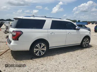 2021 Ford Expedition Max Platinum with VIN 1FMJK1MT3MEA72923, listed as a Copart auction lot 68874584 with 98,302 mi miles and Non repairable. Bid and sale history available at DreamBid. Image 3.