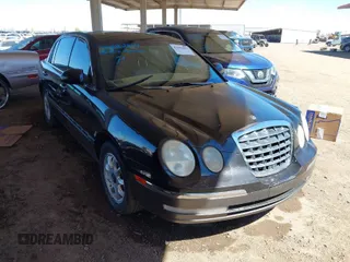 2006 Kia Amanti with VIN KNALD124865085704, listed as a IAAI auction lot 41882804 with 1 mi miles. Bid and sale history available at carsss.com. Image 1.