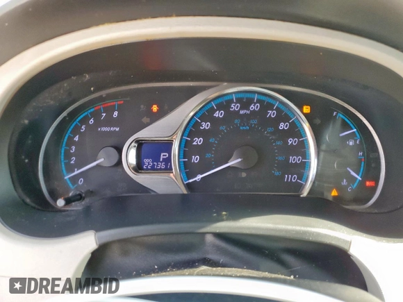 2012 Toyota Sienna XLE AAS with VIN 5TDYK3DC5CS262097, listed as a Copart auction lot 60682995 with 227,361 mi miles and Clean title. Bid and sale history available at DreamBid. Image 9.