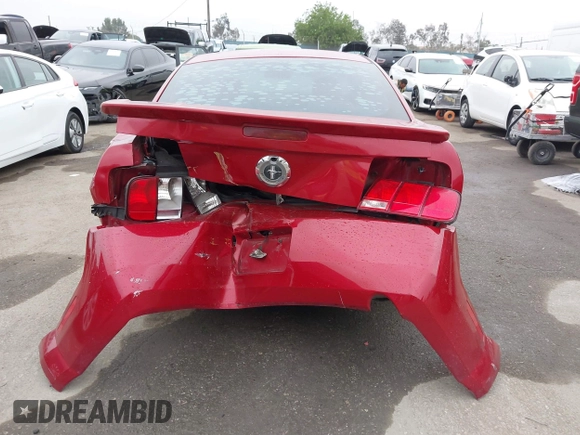 2008 Ford Mustang Deluxe with VIN 1ZVHT80N485107892, listed as a IAAI auction lot 42410036 with 117,977 mi miles and . Bid and sale history available at DreamBid. Image 16.