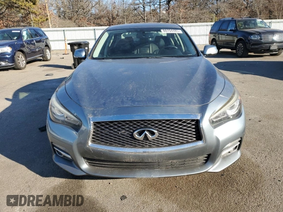 2017 Infiniti Q50 3.0t Signature Edition with VIN JN1EV7ARXHM834121, listed as a Copart auction lot 88704485 with 90,569 mi miles and Clean Title. Bid and sale history available at carsss.com. Image 5.