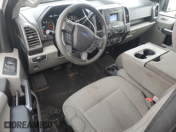 2018 Ford F-150 XL with VIN 1FTEX1CPXJKG08355, listed as a Copart auction lot 83775774 with 46,887 mi miles and Salvage Title. Bid and sale history available at carsss.com. Image 8.