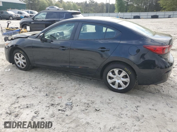 2018 Mazda 3 Sport with VIN 3MZBN1U75JM166548, listed as a Copart auction lot 50704795 with 130,342 mi miles and Salvage Title. Bid and sale history available at DreamBid. Image 2.