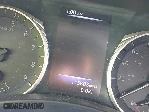 2014 Infiniti Q50 with VIN JN1BV7APXEM692303, listed as a IAAI auction lot 41325631 with 115,803 mi miles. Bid and sale history available at carsss.com. Image 15.
