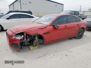 2017 Jaguar XF with VIN SAJBJ4BN5HCY31852, listed as a Copart auction lot 56882865 with 70,647 mi miles and Salvage title. Bid and sale history available at DreamBid. Image 1.