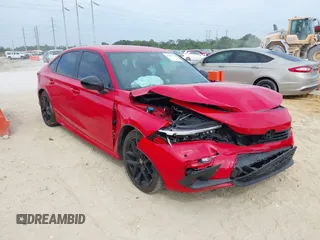 2024 Honda Civic Sport z VIN 2HGFE2F56RH584425, wystawiony jako IAAI lot #41867539 z przebiegiem 24 497 mil mil oraz . Historia ofert i sprzedaży dostępna na DreamBid. Obrazek 1.