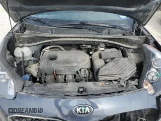 2020 Kia Sportage LX with VIN KNDPM3AC1L7710453, listed as a Copart auction lot 49140155 with 87,325 mi miles and Salvage Title. Bid and sale history available at DreamBid. Image 12.