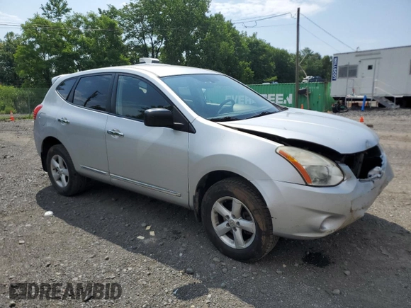 2012 Nissan Rogue S with VIN JN8AS5MV6CW369629, listed as a Copart auction lot 63450225 with 117,597 mi miles and Salvage title. Bid and sale history available at DreamBid. Image 4.