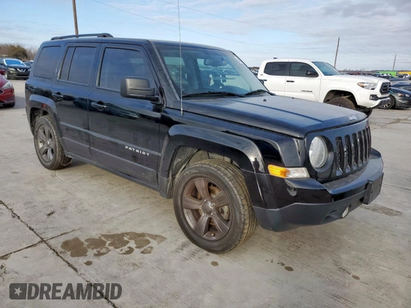 2014 Jeep Patriot Latitude with VIN 1C4NJPFA9ED754607, listed as a Copart auction lot 46094045 with 121,890 mi miles and Clean Title. Bid and sale history available at carsss.com. Image 4.