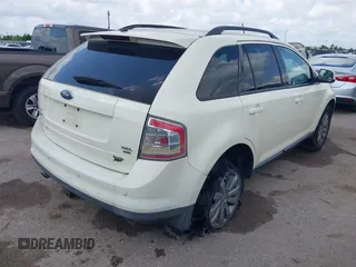 2007 Ford Edge SEL PLUS with VIN 2FMDK49CX7BA66141, listed as a IAAI auction lot 42101504 with 1 mi miles. Bid and sale history available at carsss.com. Image 4.