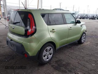 2014 Kia Soul with VIN KNDJN2A29E7724852, listed as a IAAI auction lot 41892312 with 45,133 mi miles and . Bid and sale history available at DreamBid. Image 4.