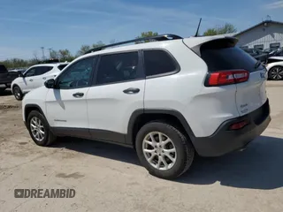 2016 Jeep Cherokee Sport with VIN 1C4PJMAB7GW175789, listed as a Copart auction lot 53930585 with 150,860 mi miles and Salvage title. Bid and sale history available at DreamBid. Image 2.