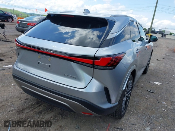 2024 Lexus RX 350 with VIN 2T2BAMBA9RC023844, listed as a IAAI auction lot 42376370 with 24,914 mi miles and . Bid and sale history available at DreamBid. Image 4.