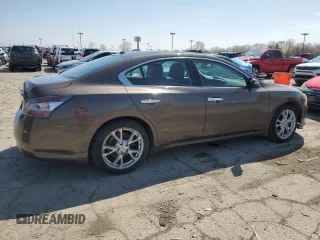2013 Nissan Maxima SV with VIN 1N4AA5AP8DC817754, listed as a Copart auction lot 52670075 with 90,054 mi miles and Salvage Title. Bid and sale history available at DreamBid. Image 3.