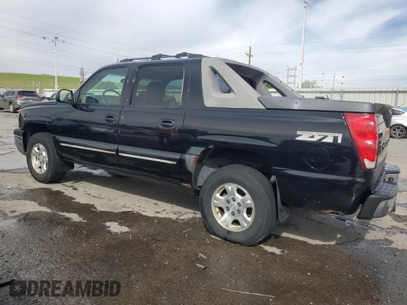 2003 Chevrolet Avalanche z VIN 3GNEK13T13G336601, wystawiony jako Copart lot #59221915 z przebiegiem Nie podano mil oraz Szkoda całkowita • Salvage title. Historia ofert i sprzedaży dostępna na DreamBid. Obrazek 2.