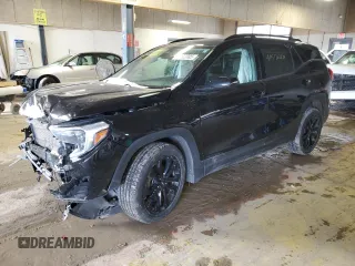 2020 GMC Terrain SLE with VIN 3GKALTEV9LL159094, listed as a Copart auction lot 45492085 with 76,330 mi miles and Salvage Title. Bid and sale history available at DreamBid. Image 1.