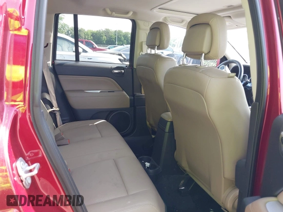 2017 Jeep Compass High Altitude with VIN 1C4NJDEB6HD178195, listed as a IAAI auction lot 42384318 with 51,381 mi miles and . Bid and sale history available at DreamBid. Image 8.
