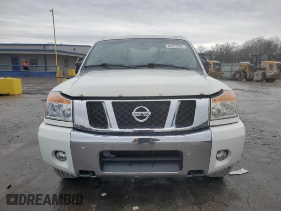 2009 Nissan Titan LE with VIN 1N6BA07D29N307293, listed as a Copart auction lot 42813355 with 259,046 mi miles and Salvage Title. Bid and sale history available at carsss.com. Image 5.