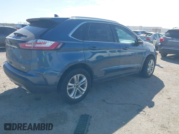 2019 Ford Edge SEL with VIN 2FMPK3J93KBC19619, listed as a IAAI auction lot 41788505 with 88,986 mi miles. Bid and sale history available at carsss.com. Image 4.
