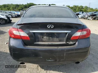 2012 Infiniti M with VIN JN1BY1AR5CM390629, listed as a Copart auction lot 65867354 with 182,780 mi miles and Salvage Title. Bid and sale history available at carsss.com. Image 6.