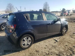 2016 Chevrolet Sonic LT with VIN 1G1JC6SB0G4103458, listed as a Copart auction lot 89162855 with 0 mi miles and Salvage Title. Bid and sale history available at carsss.com. Image 3.