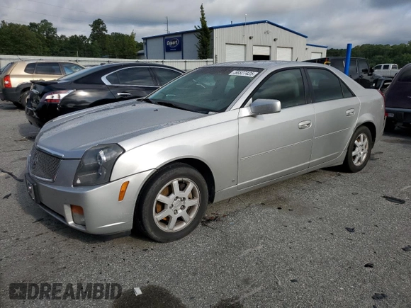 2006 Cadillac CTS with VIN 1G6DM57T760155045, listed as a Copart auction lot 58527425 with 217,164 mi miles and Salvage title. Bid and sale history available at DreamBid. Image 1.