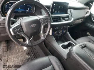 2022 Chevrolet Tahoe Z71 with VIN 1GNSKPKD8NR250947, listed as a Copart auction lot 42434035 with 57,665 mi miles and Salvage Title. Bid and sale history available at carsss.com. Image 8.