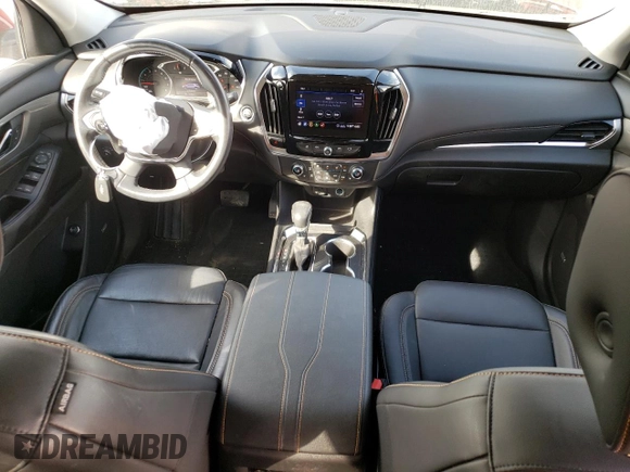 2021 Chevrolet Traverse LT Leather with VIN 1GNEVHKW3MJ164180, listed as a Copart auction lot 71749514 with 36,650 mi miles and Salvage Title. Bid and sale history available at carsss.com. Image 8.