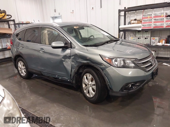 2012 Honda CR-V EX-L z VIN JHLRM4H75CC014793, wystawiony jako IAAI lot #42575591 z przebiegiem 91 002 mil mil oraz . Historia ofert i sprzedaży dostępna na DreamBid. Obrazek 1.